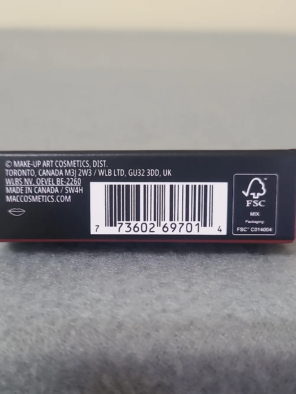 MAC Macximal Matte Lipstick (602 Chili) 0.05oz/1.7g Mini NEW‎ IN BOX